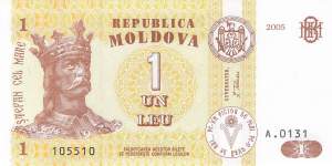 Moldova 1 Leu 2003 p.8f
